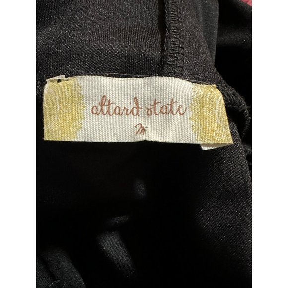 Altered State Ladies Flowy Sleeve Black Cotton, Nylon Sleek Dress Size Medium - Picture 5 of 8